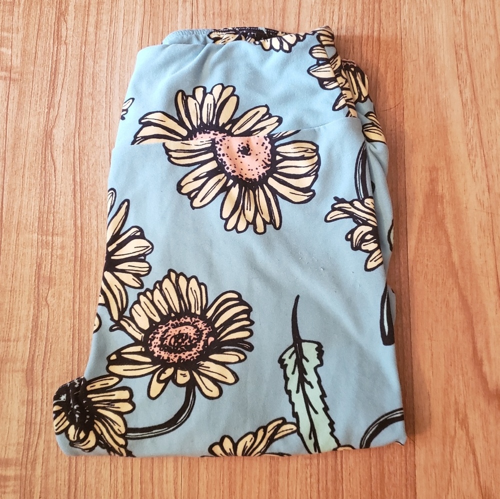 Lularoe Sunflower Leggings